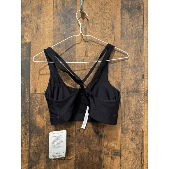 NWT Lululemon Vitalize Swim Bra Black SZ 10 - Picture 3 of 5